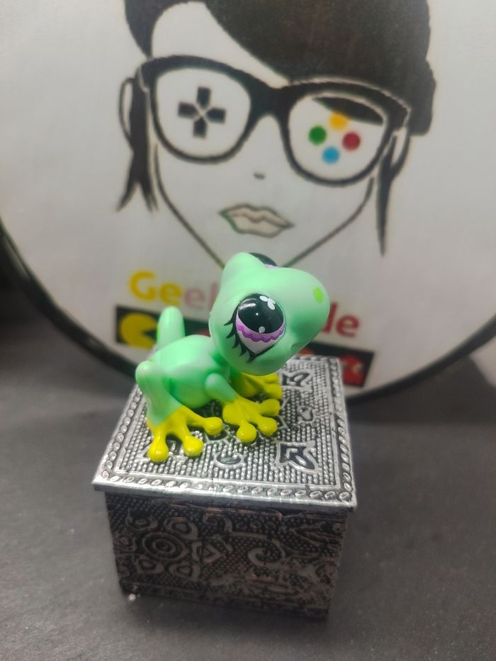 Lps01090 My Littlest Petshop Lps Pet Shop Authentic Grenouille Frog 479 - photo numéro 2
