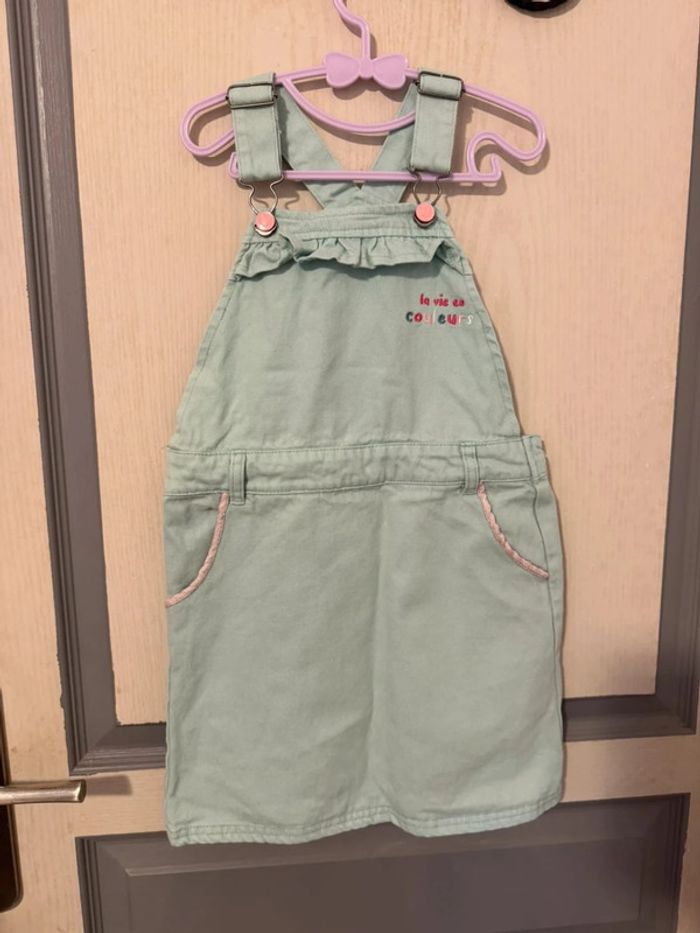 Salopette jeans / robe fille