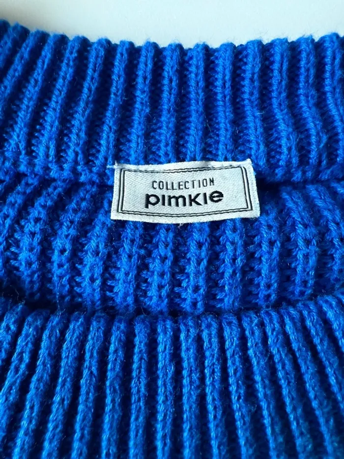 Pull bleu électrique pimkie - photo numéro 4