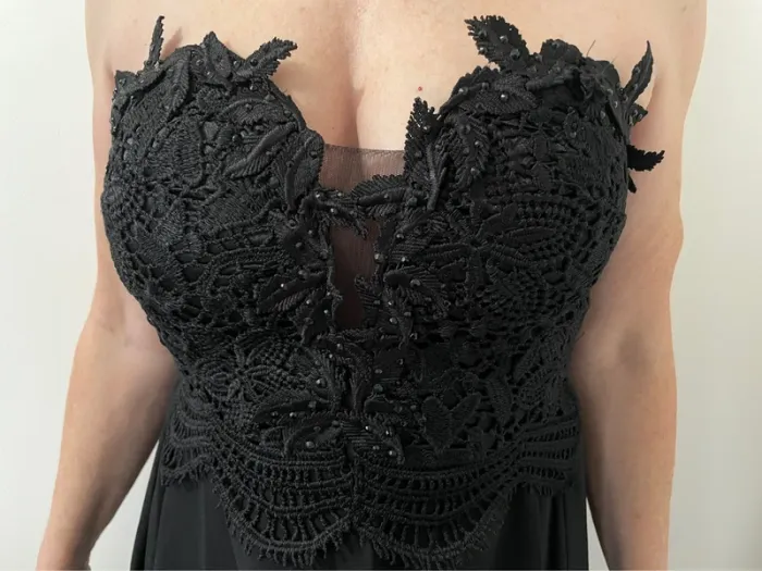 Robe bustier noire - photo numéro 2