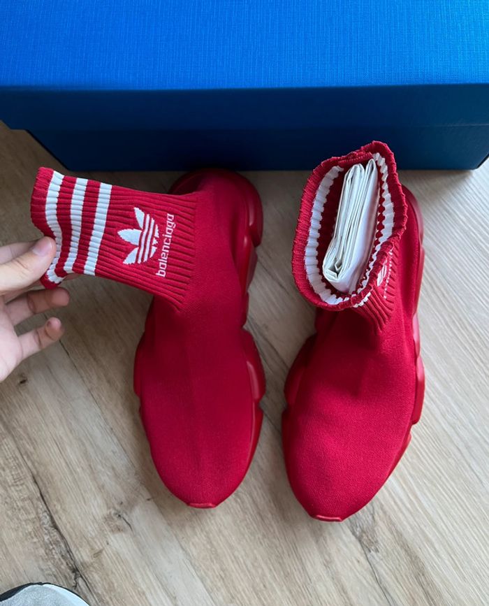 Balenciaga X Adidas Speed Traîner Red 39 - photo numéro 2