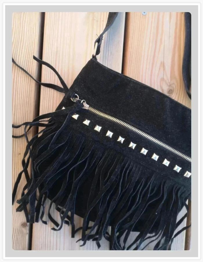 Sac bandoulière à franges - photo numéro 2