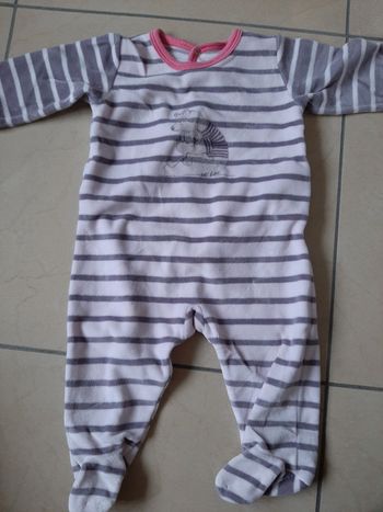 Pyjama 1 pièce fille 6 mois