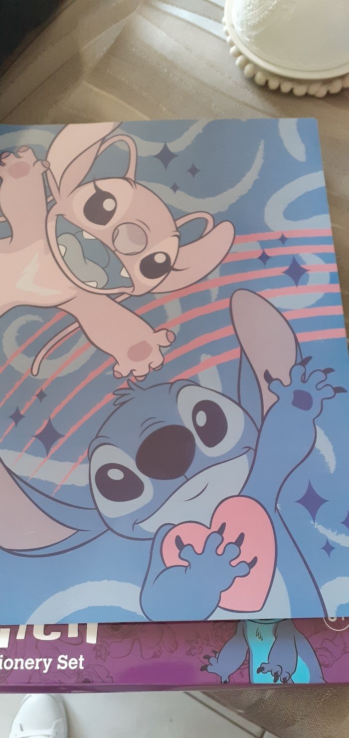 Blister  de fournitures scolaires stitch fille neuf - photo numéro 4