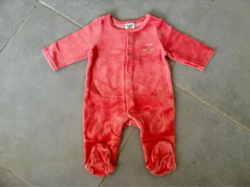 Pyjama velours TAO 3 mois