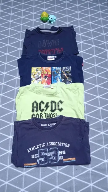 🦁Lot 4 t-shirts manches longues 4 ans