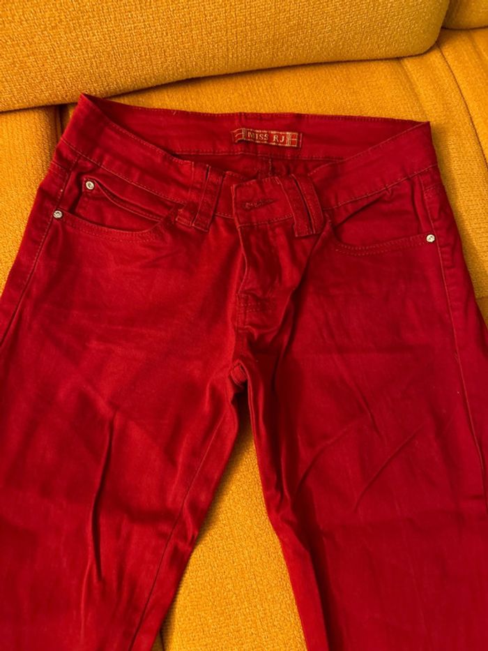 Pantalon rouge taille 40 - photo numéro 2