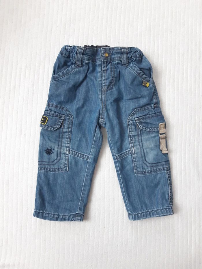 Pantalon jean doublé Sergent Major 18 mois - photo numéro 4