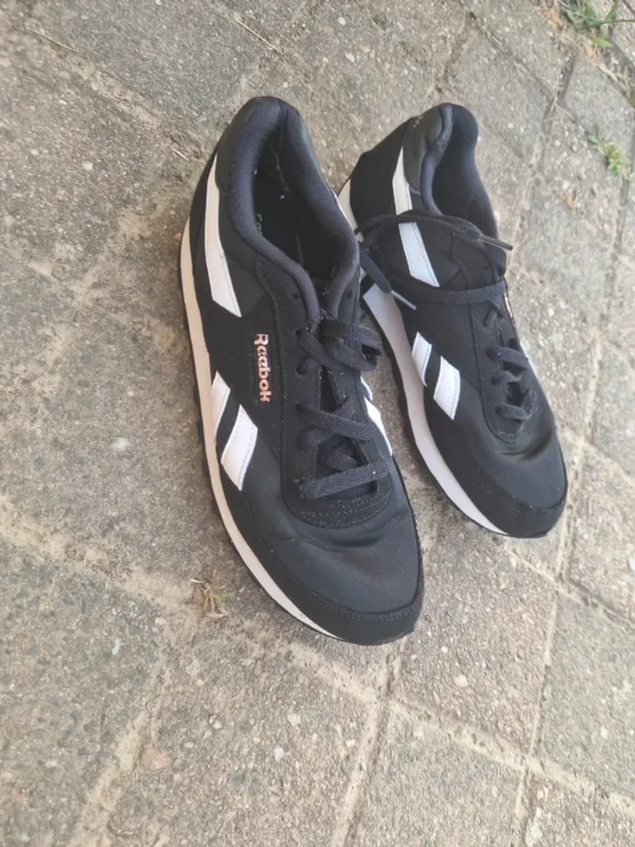 Baskets Femme Reebok 41  Rewind Run FX2957 Core Black White Blush Metal - photo numéro 2