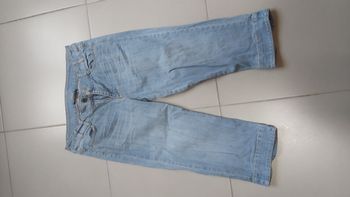 Pantacourt en jeans 40
