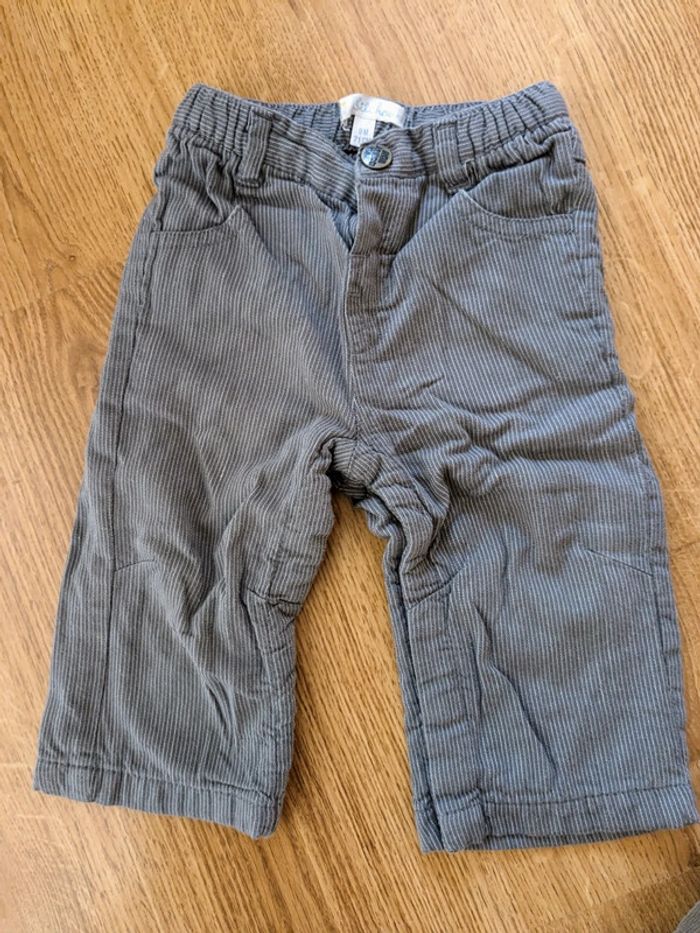 Lot de 2 pantalons 9 mois - photo numéro 5