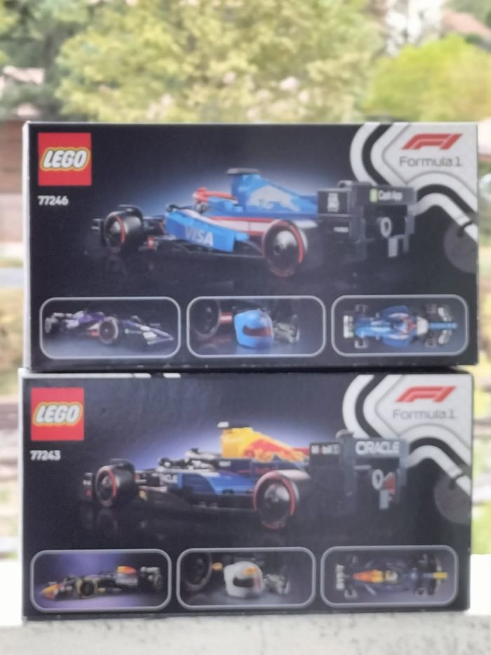 Lego voiture F1 oracle red bull racing et visa cash - photo numéro 3