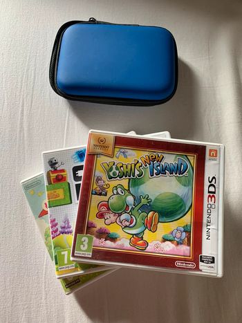 Lot de 3 jeux nintendo 3DS avec pochette de DS