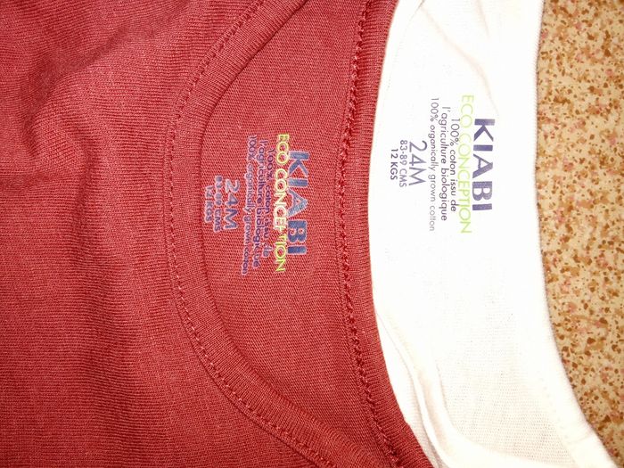 Lot de 2 pulls Léger manche longue bébé fille Kiabi 24 mois 2 ans, mi saison été - photo numéro 4