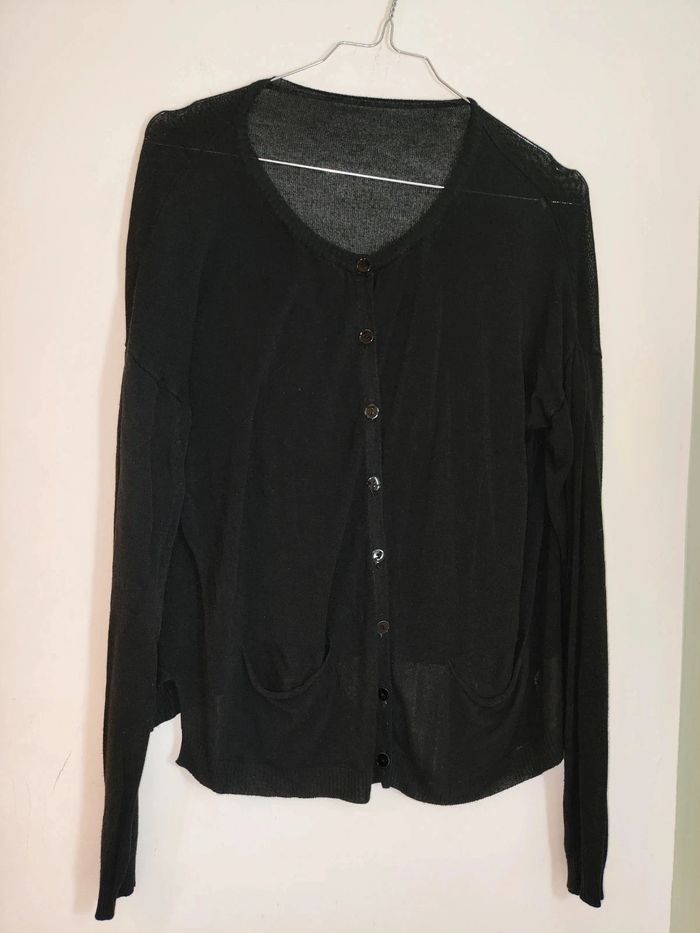 Chaqueta fina con botones y bolsillos Talla M - photo numéro 2