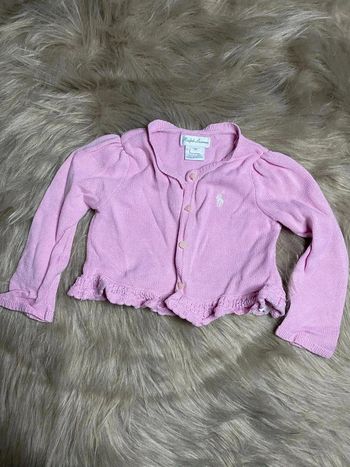 Gilet court rose