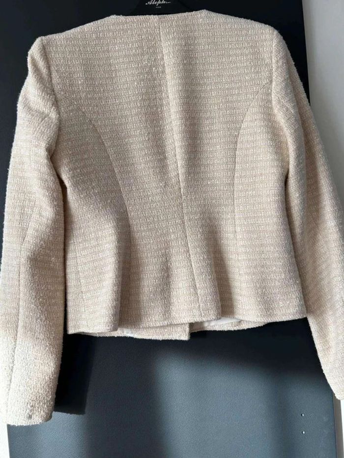 Veste Beige/or  T40 Camaieu - photo numéro 4