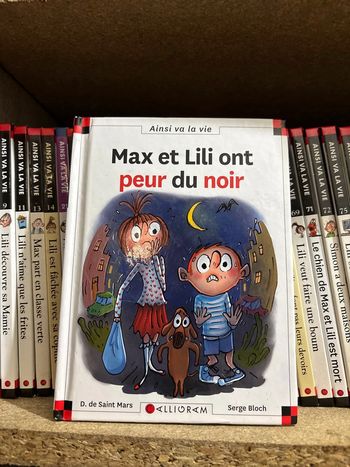 Livre Max et Lily ont peur du noir