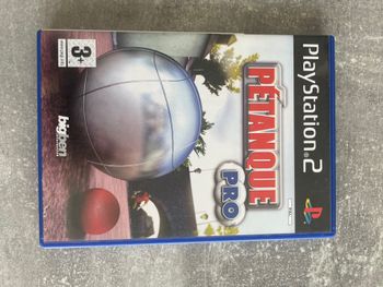 Jeu pour Sony PS2 Pétanque Pro en français.