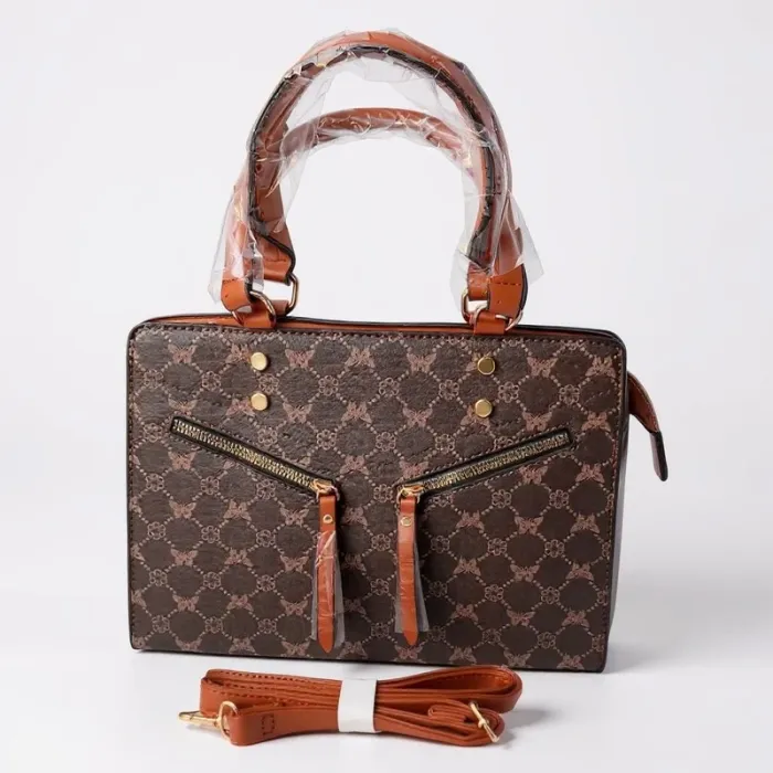 Sac à main avec bandoulière ajustable neuf marron - photo numéro 2