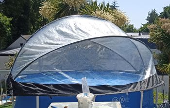 Structure dôme pour piscine 3.05 de diamètre