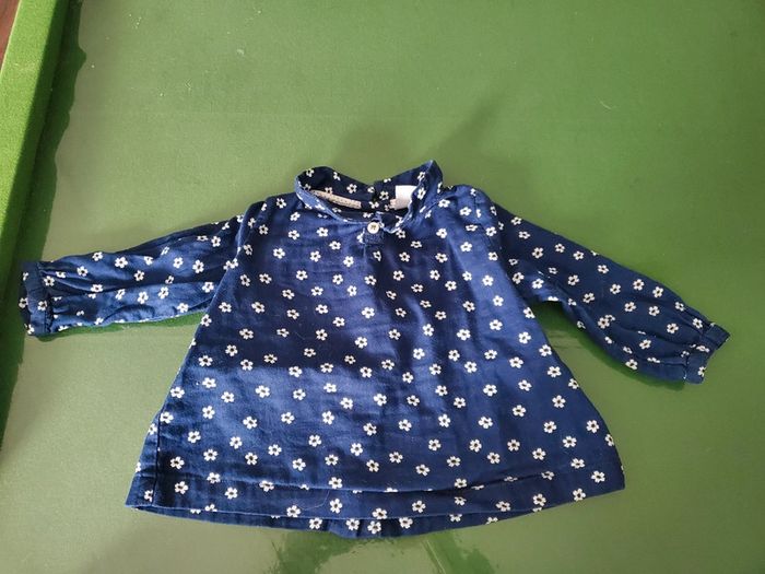 Blouse petit bateau 12 mois
