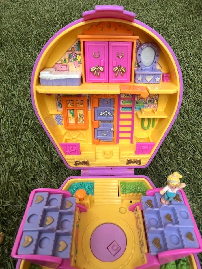 🐴 polly pocket pony riding show vintage 🐴 - photo numéro 3