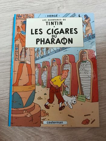 Tintin les cigares du pharaon