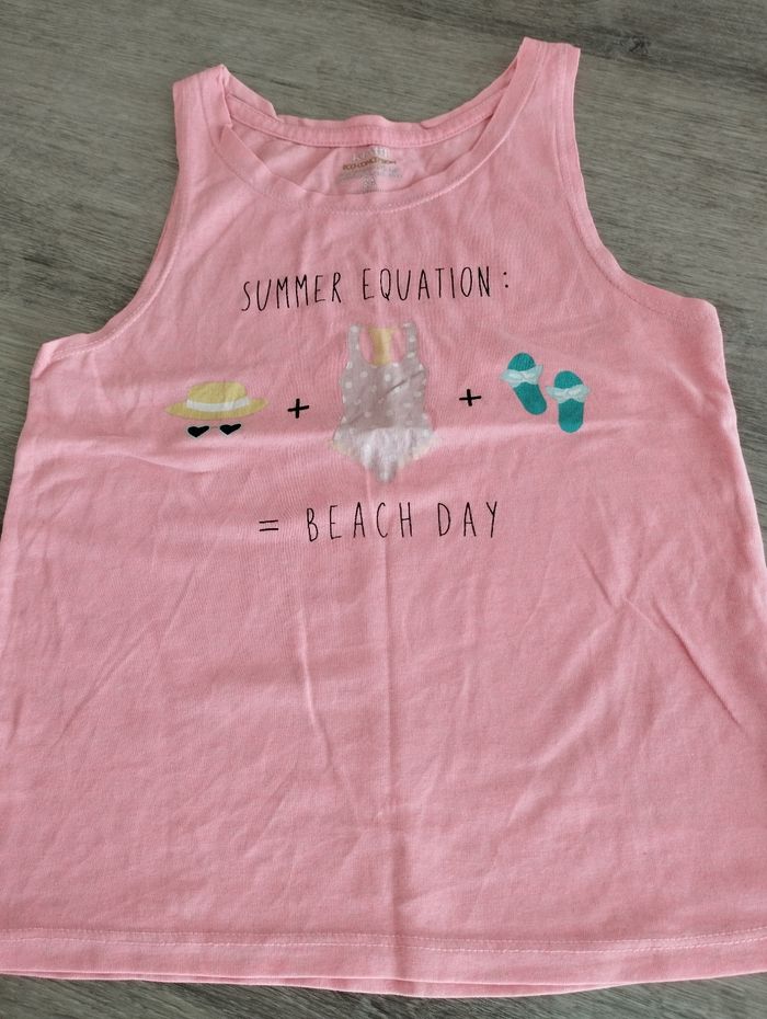 Débardeur 8 ans fille