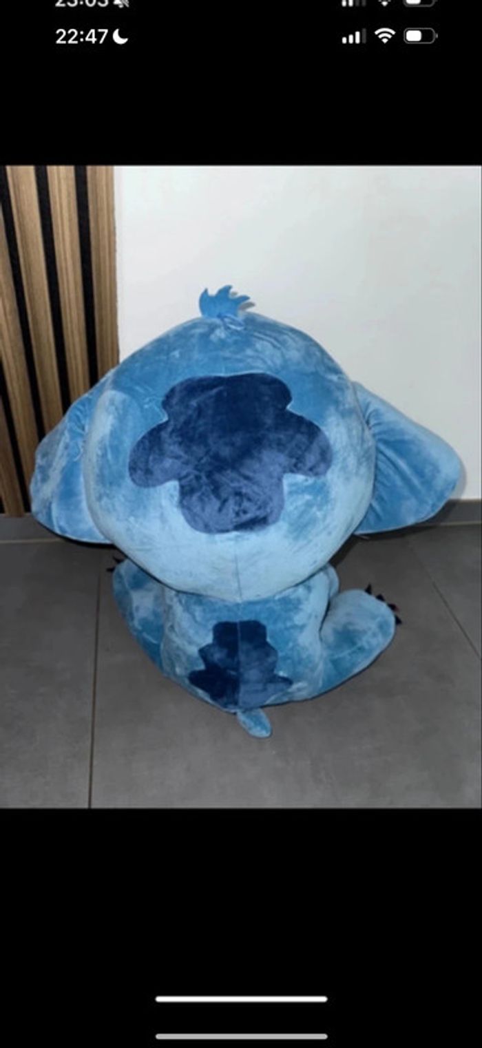 Grosse peluche stitch 55 cm - photo numéro 3