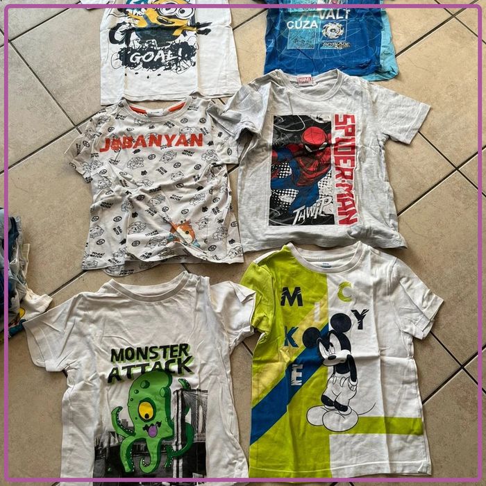 Lot 6 tshirt taille 8 ans - photo numéro 2