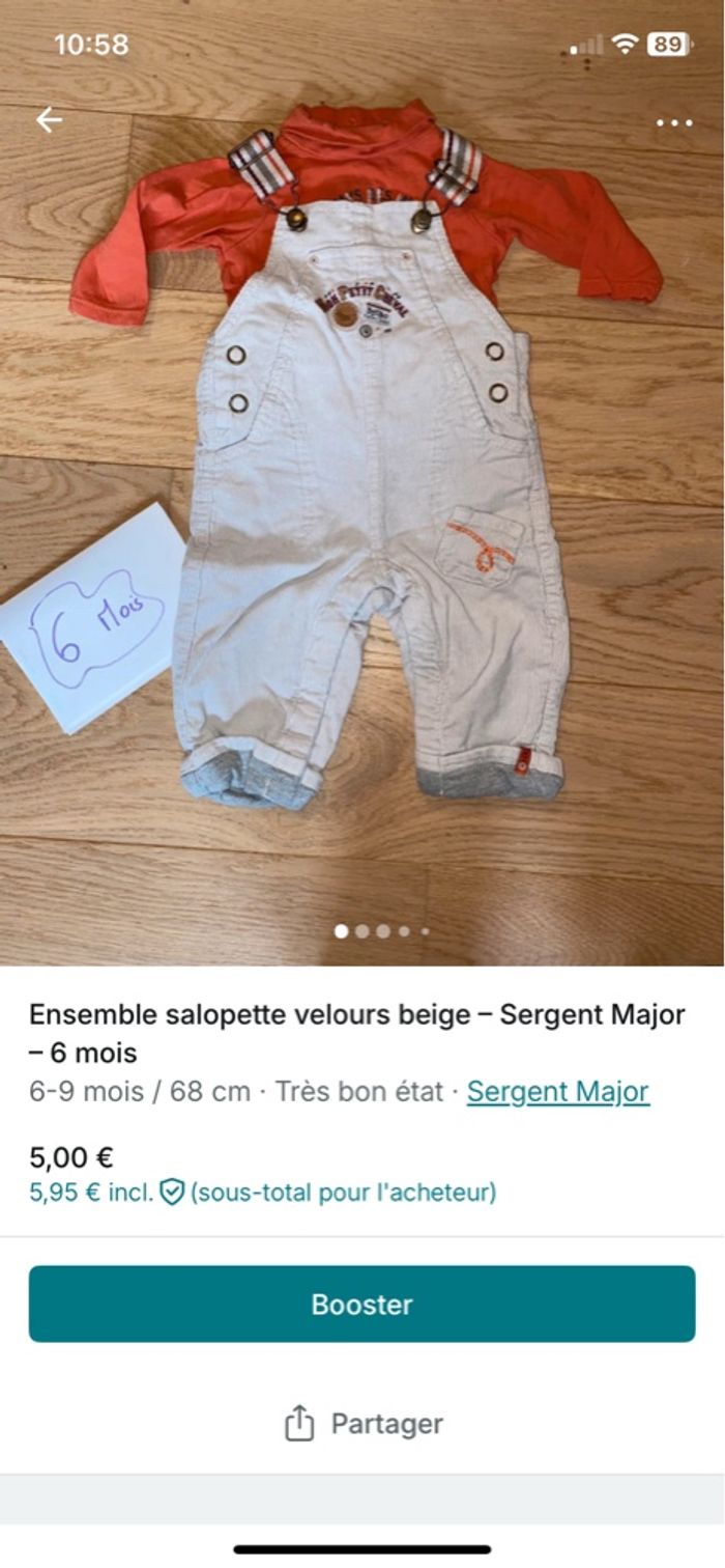 🧸 Lot hiver 6 mois 36 pièces - photo numéro 3