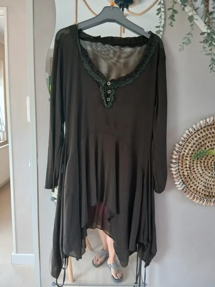 Blouse transparente