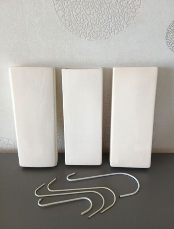 Lot de 3 saturateurs / humidificateurs d'air en céramique