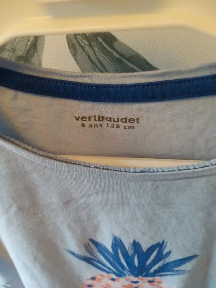T shirt vert baudet - photo numéro 3