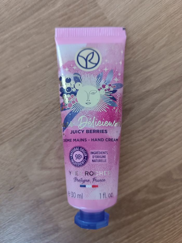 Crème mains baie délicieuse