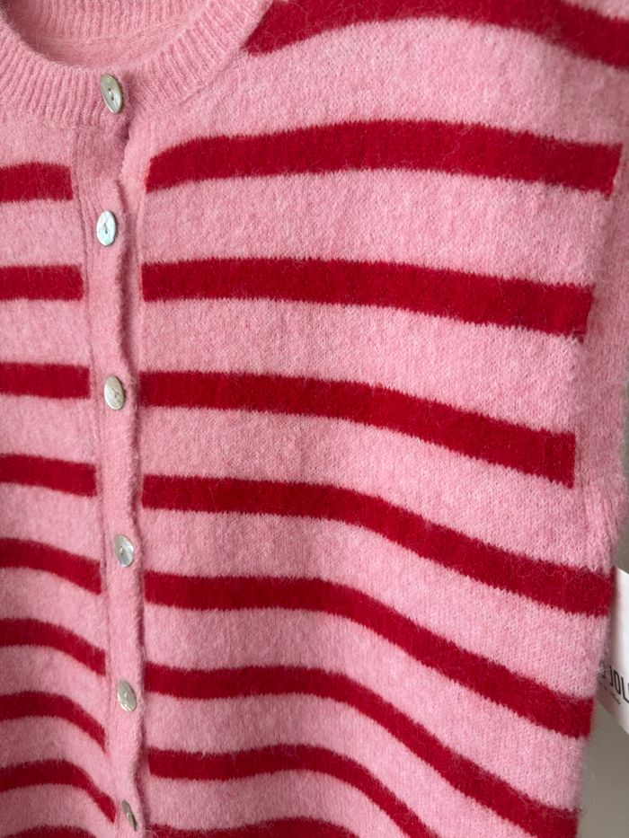 Cardigan rouge - photo numéro 2