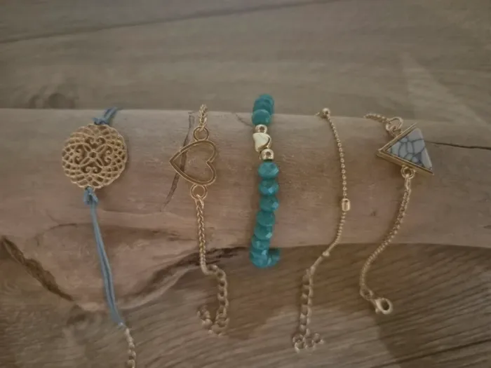 Lot de 5 bracelets #fantaisie Neufs - photo numéro 8