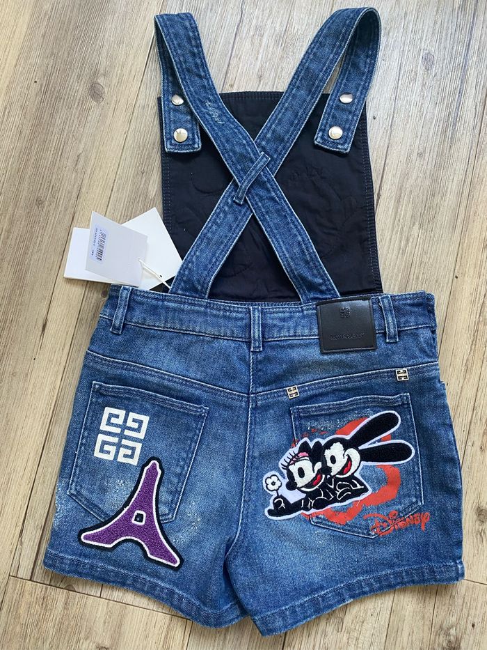 Salopette en jeans givenchy 8 ans - photo numéro 4