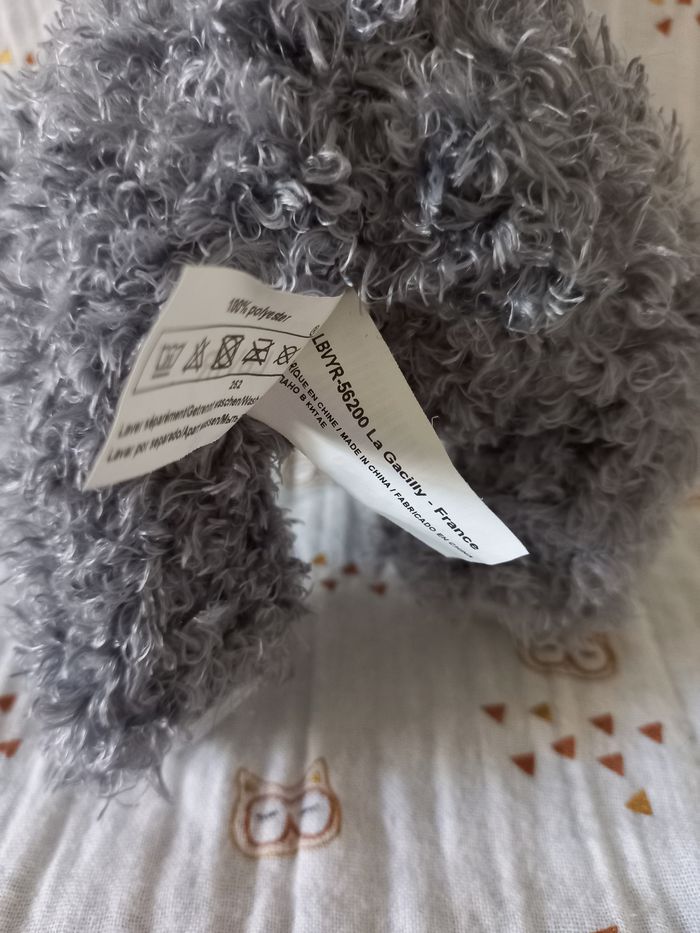 Doudou peluche ours Yves rocher - photo numéro 3