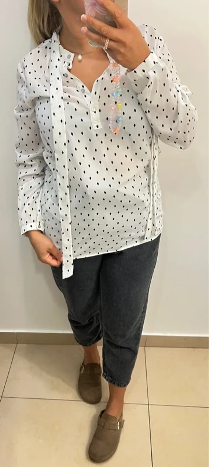 Blouse Imprimée Esprit - photo numéro 4