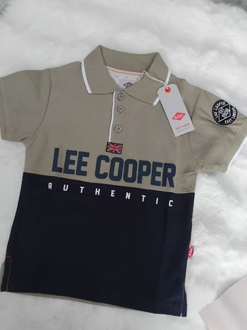 Polo garçon Lee Cooper neuf avec étiquettes 8 ans