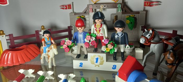 Piste d'obstacles playmobil - photo numéro 2