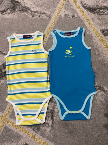 Bodies garçon 12 mois sergent major