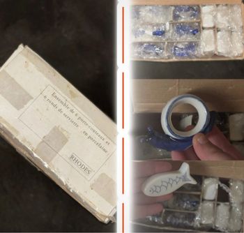 Coffret porte couteaux et ronds de serviette