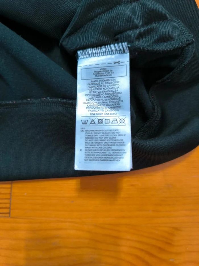 Veste Adidas - Chile 20 - Noir/Rouge/Abricot - Logo brodé - Taille S - photo numéro 8