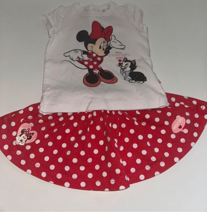 Ensemble Minnie 6mois
