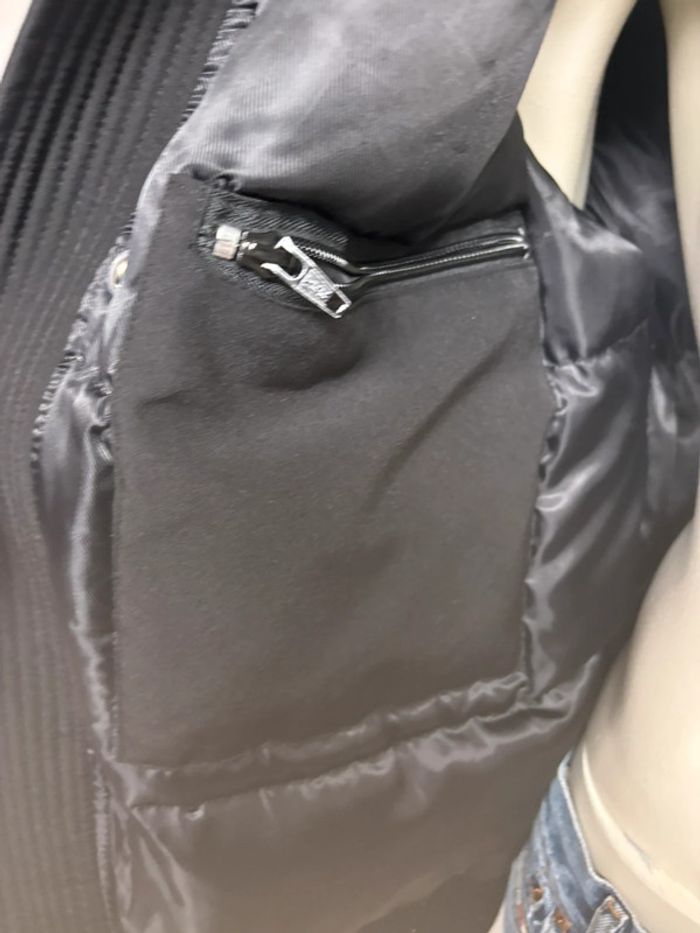 Doudoune neuve The Kooples noire avec capuche en fausse fourrure – Taille XL - photo numéro 14