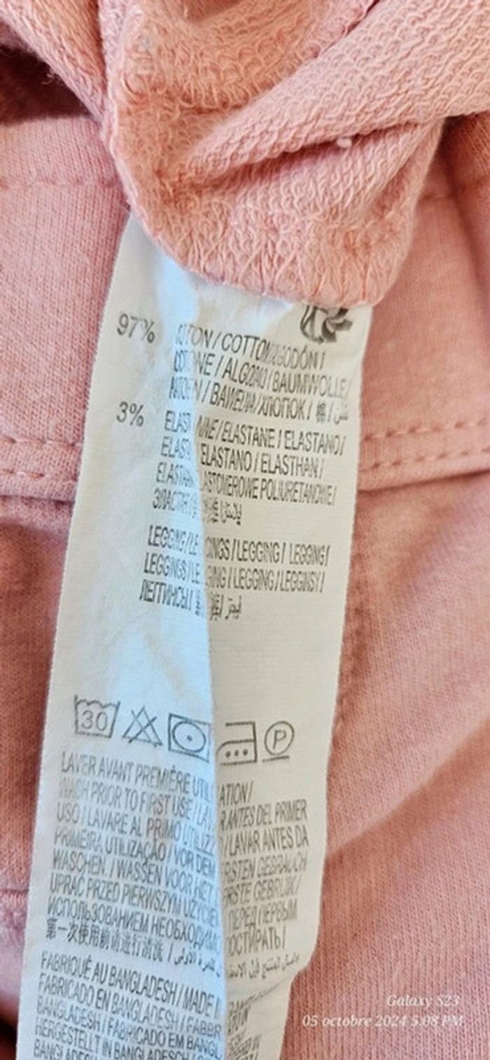 Legging + tee-shirt manches courtes 10A - photo numéro 5