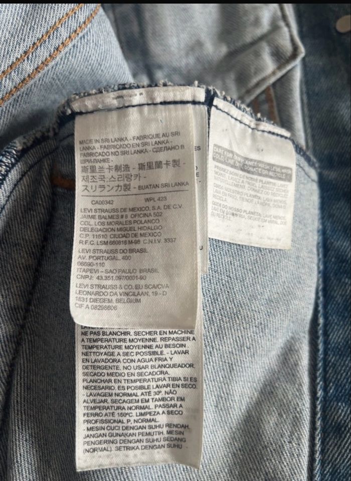 Levi’s veste en jeans - photo numéro 3